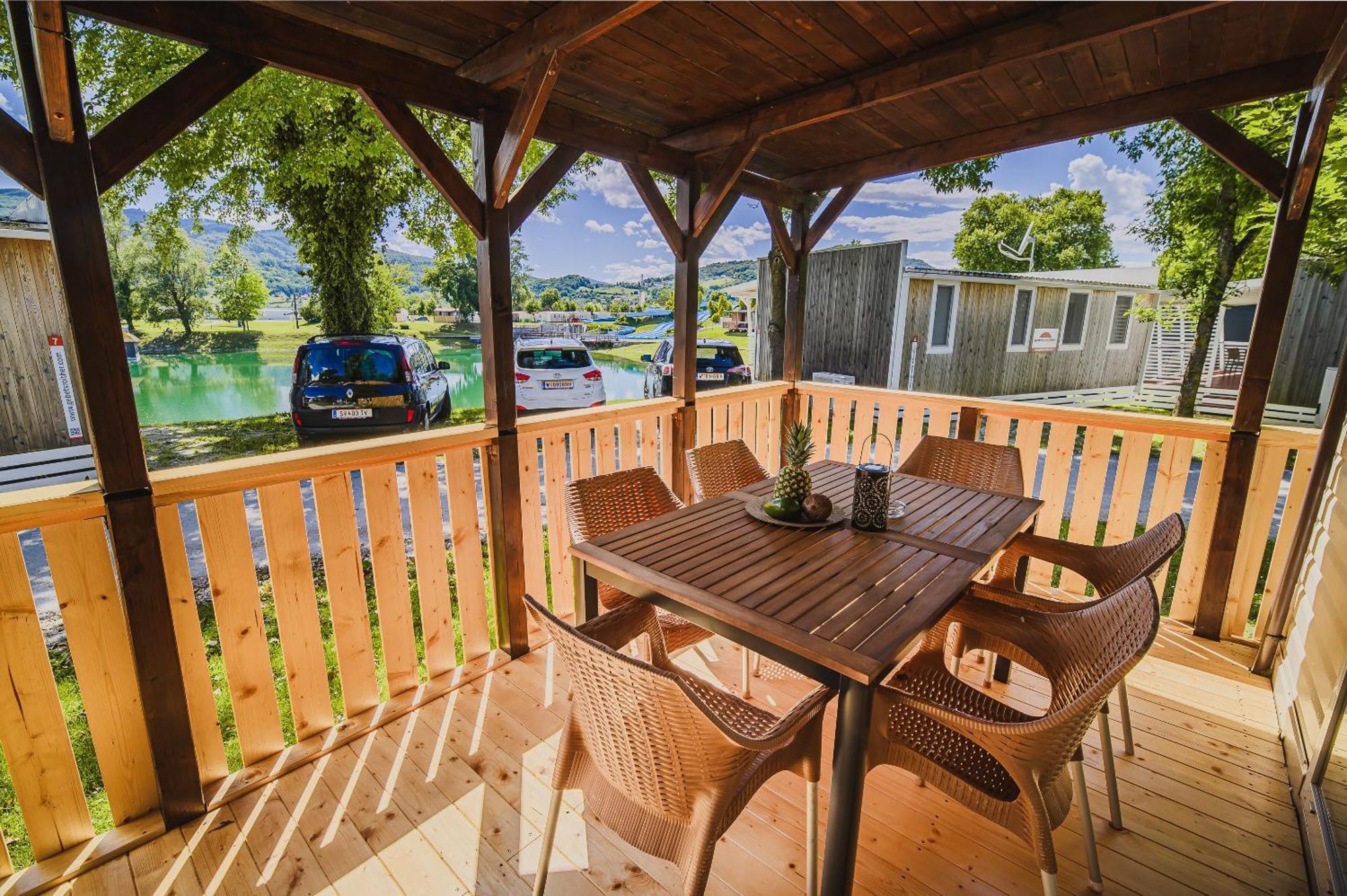 Lake View Mobile Homes With Thermal Riviera Tickets In Terme Catez Catez ob Savi Quarto foto